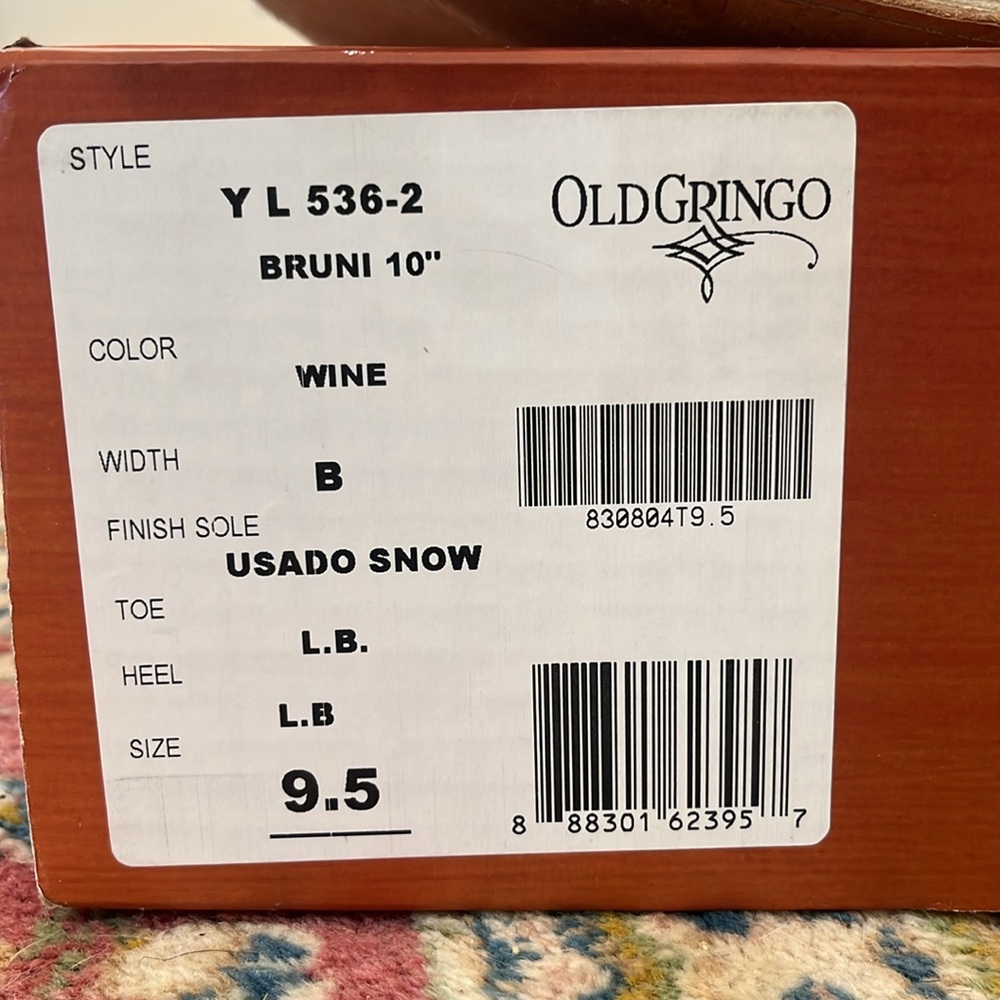 Old Gringo Yippee Ki Yay Cowgirl Boots 9.5 - Picture 8 of 9